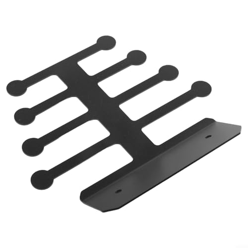 Wall Mounted Resistance Band Steel Storage Organizer for Home Gym Accessories, Holds Bands, Jump Ropes, Weightlifting Belts and Cable Attachments