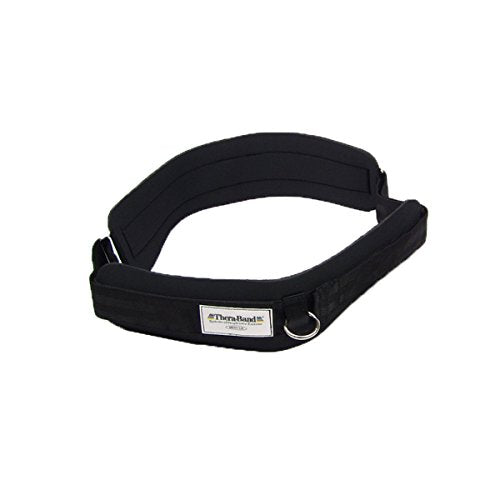 THERABAND Resistance Band Waist Belt Resistance Trainer, Attachment for Resistance Bands and Tubing, Fitness Training for Quicker Hands, Faster Feet, Toning Muscles, Speed and Agility Training - size: Small-Medium