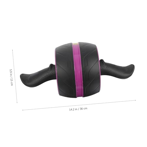 Portable Abs Ab Wheel Roller for Core Workout with Ergonomic Non-slip Handle Wide Fitness Wheel for Home Exercise Suitable for Men and Women Beginners and Advanced Users