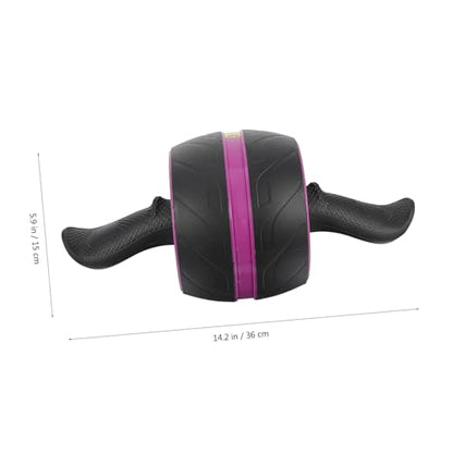 Portable Abs Ab Wheel Roller for Core Workout with Ergonomic Non-slip Handle Wide Fitness Wheel for Home Exercise Suitable for Men and Women Beginners and Advanced Users