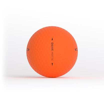 Eagle Ace™️ DriveMatte Golf Balls-2 Layers-Maximum Distance,Optimal Spin Control - color: Orange-12Pack