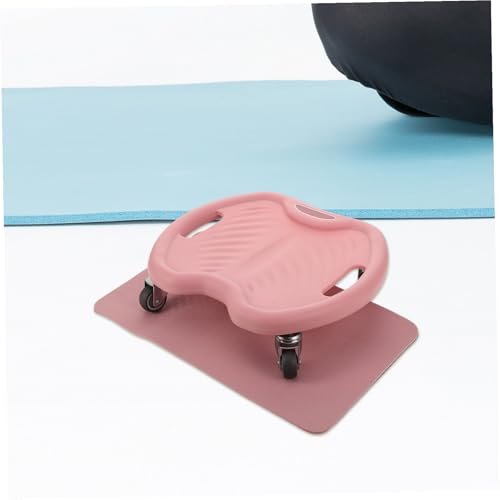 Kisangel Ab Roller with Knee Pad Wheel Abdominal Exercise Equipment for Core Strengthening Quiet Operation for Home Use Enhanced Stability for Beginners Advanced Users