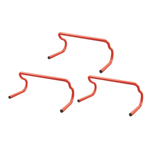 3pcs Detachable Speed Agility Training Hurdles Portable Plyometric Equipment for Soccer Basketball Football Athletes Adjustable Height for Quick Footwork and Workout Drills