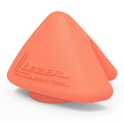 LEZER Large Trigger Massage Point, Manual Massage Ball, Muscle Knot Release Tool, Deep Tissue Relief, Hip Flexor Iliacus Back Psoas Hand Foot Myofascial Physical Therapy, 3.5 inｘ3 in, Orange - style: 04 - Large Trigger Orange
