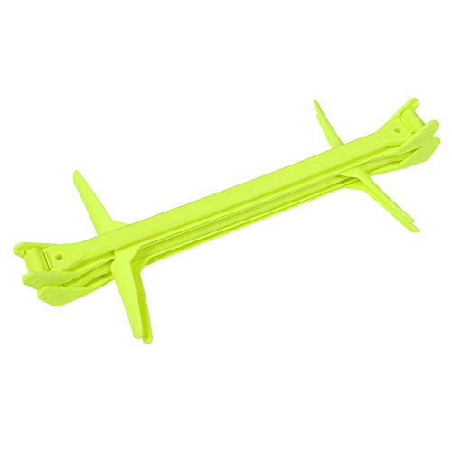 Soccer Training Hurdles, Portable Adjustable Agility Hurdles Lightweight 2 Pack Yellow Cones for Athletes, Coaches, Home Workouts, Field Training Drills
