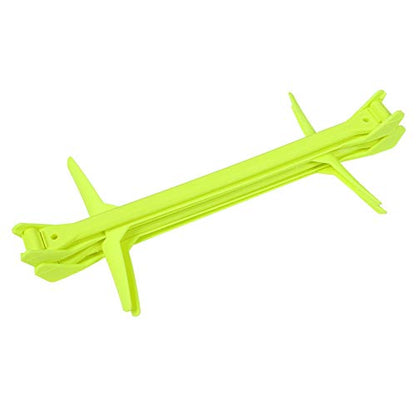 Soccer Training Hurdles, Portable Adjustable Agility Hurdles Lightweight 2 Pack Yellow Cones for Athletes, Coaches, Home Workouts, Field Training Drills