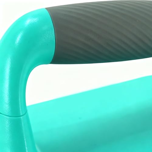 Floor Push Up Handles, with Ergonomic Non-Slip Grip, Blue, Home Workout Equipment, Fitness Push Up Tool, Multi-Functional Design, for Gym, Pilates, Yoga, Boxing