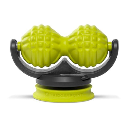 TRIGGERPOINT Mountable Massage Ball Pro – Wall-Mounted Recovery Tool with Single & Peanut-Style Attachments, Multi-Density EVA Foam, Hands-Free Relief for Sore Muscles at Home, Gym, or Travel