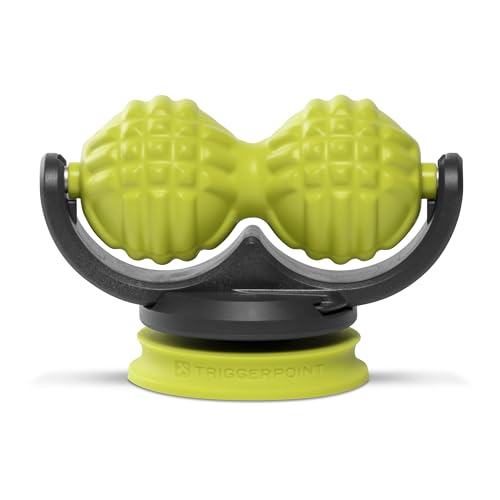 TRIGGERPOINT Mountable Massage Ball Pro – Wall-Mounted Recovery Tool with Single & Peanut-Style Attachments, Multi-Density EVA Foam, Hands-Free Relief for Sore Muscles at Home, Gym, or Travel