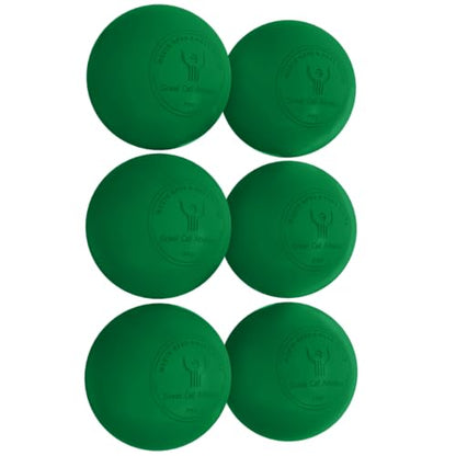 Great Call Athletics Lacrosse Official Game Balls Durable Consistent Performance - color: Green