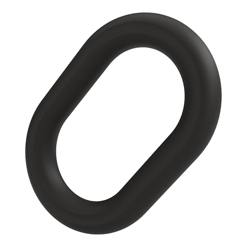 BetterMe Sculpt Weight Loop – Ergonomic Hand Weights for Pilates, Barre & Home Workouts – Weighted Ring for Strength Training & Toning - color: Black, size: 8 lb