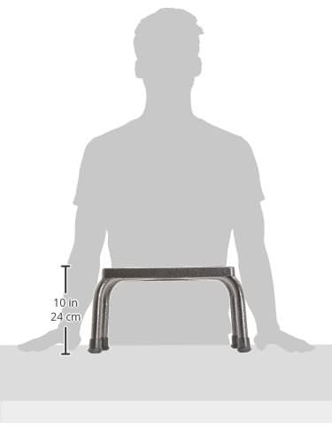 Drive Medical 13030-1SV Step Stool, Silver Vein - style: Without Handrail