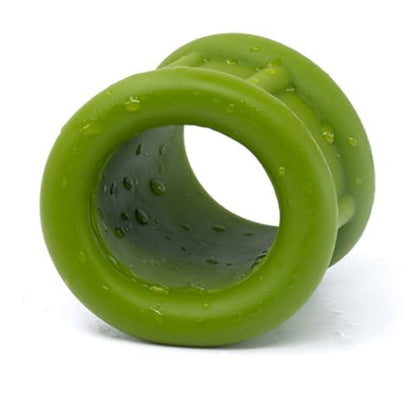 Silicone Cock Ring Ball Testicle Stretcher for Men-UFZ140(3pcs-Green) - color: 3pcs-green