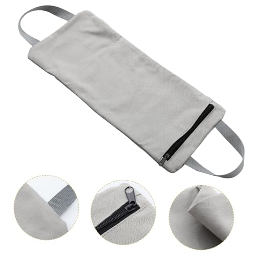 UPKOCH Canvas Arm Slimming Sandbag Weight Training Fitness Bag with Handle for Yoga and Exercise Adjustable Heavy Duty Workout Sandbag for Arm and Leg Training