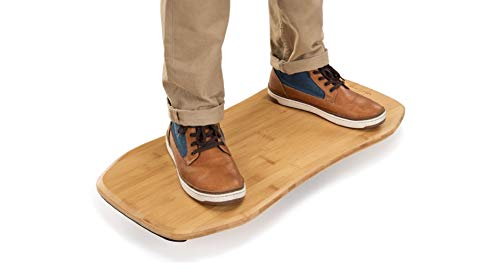 Motion-X Balance Board - 27" Ergonomic Wobble Board for Standing Desks, Anti-Fatigue Support for Core Engagement & Stability