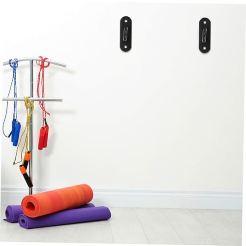 Toddmomy 5pcs Heavy Duty Wall Mount Exercise Anchors Space-saving Band Hooks Ceiling Mount Anchors Yoga Straps Home Gym Accessories