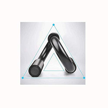 S Shape Push-up Stand Aluminium Alloy Home Fitness Chest Training Equipment