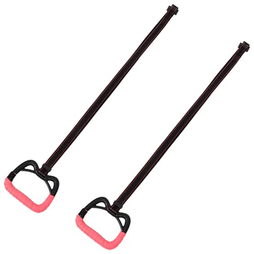 Gymnastics Rings Set 1m with Adjustable Straps, Indoor Pull-up Rings for Strength Training and Stretching, Home Workout Equipment for Boys