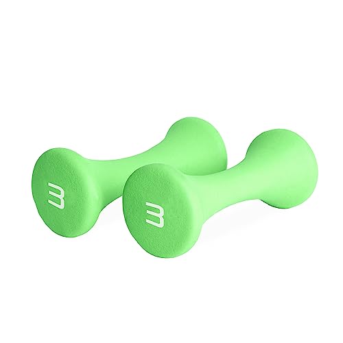 Tone Fitness set includes 3 PAIRS of DUMBBELLS
