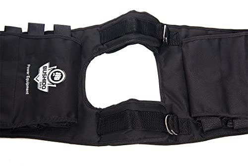 DBX BUSHIDO SPORT Weighted Jacket from 1 kg to 40 kg - Weighted Vest for Strength Training - Weight Vest Made of Durable Cordura Material