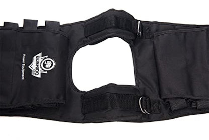DBX BUSHIDO SPORT Weighted Jacket from 1 kg to 40 kg - Weighted Vest for Strength Training - Weight Vest Made of Durable Cordura Material