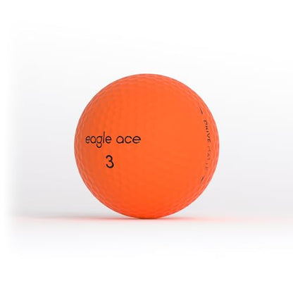 Eagle Ace™️ DriveMatte Golf Balls-2 Layers-Maximum Distance,Optimal Spin Control - color: Orange-12Pack