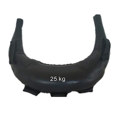 Fitness Squat Exercise Weights Sandbags, Horn Sandbag Training Exercise Dynamic Load Heavy Duty Workout Gym Sandbag for Functional Strength Training Exercises - color: Black