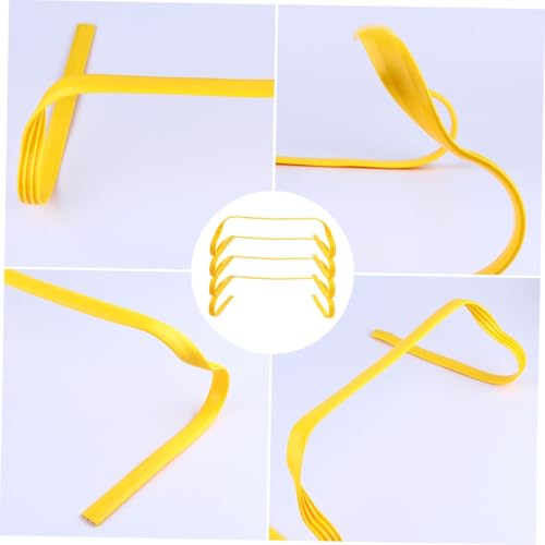 VICASKY 4Pcs Agility Hurdles for Speed Training Equipment High Football Training Hurdles Durable and Portable for Sports Drills for Soccer Basketball and Track Activities