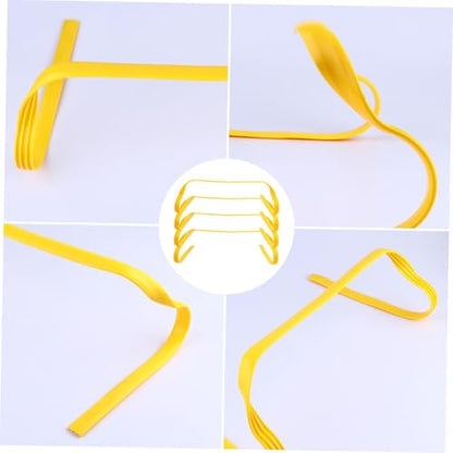 VICASKY 4Pcs Agility Hurdles for Speed Training Equipment High Football Training Hurdles Durable and Portable for Sports Drills for Soccer Basketball and Track Activities