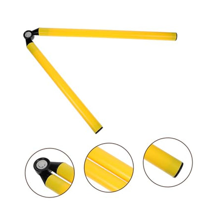 Soccer Agility Poles Training Equipment for Speed Drills Folding Design Bright and Visible for Weather