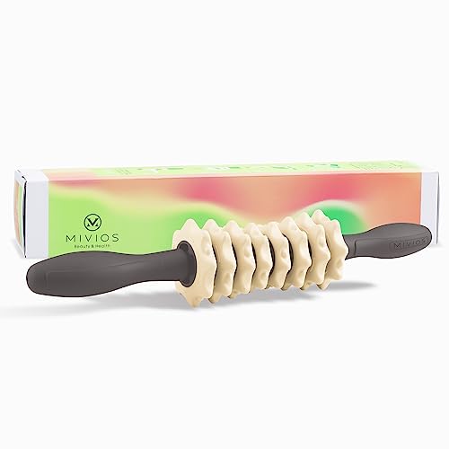Alinco (Amazon.co.jp Exclusive) MIVIOS Stick Roller, Custom, Replaceable Point Press, Myofascial Roller, Myofascial Release, Stretch, Custom Stick, Mibios, Mibios, AMV301C, Silky Cream