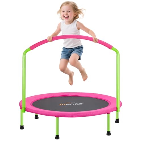 Big Handle Safe Toddler Trampoline