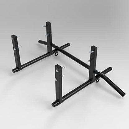 Wall Mounted Pull Up Bar, Steel Heavy Duty Exercise Bar with Grommets, Sandbag Swing Resistance Band Hanging Horizontal Bar, Load 661lbs