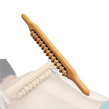 Wood Therapy Massage Tools,Gua Sha Rolling Stick Manual Massage Sticks,Lymphatic Drainage Massager for Maderotherapy,Relax Muscles and Relieve Body Aches 20.4INCH - color: Style D 20.4inch