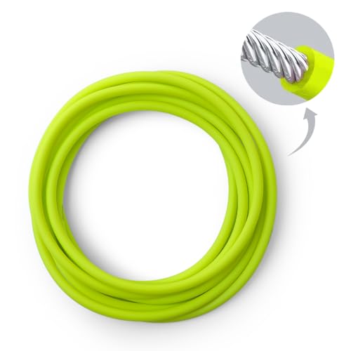 Replacement Hererope Jump Rope Cable,1/4lb jump Rope with PVC Coating, Great for fitness and advanced cardio