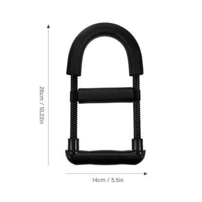 Wrist Strengthener Forearm Exerciser Grip Trainer Indoor Fitness Device for Arm Workout Hand Strengthener with Metal Abs Sponge 10.23X5.51X1.18In