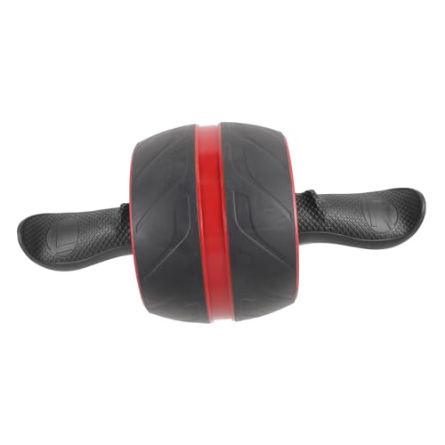Kisangel Portable Abs Ab er Wheel for Core Workout Easy to Use Fitness Equipment for Men Women Durable Design - color: Grey