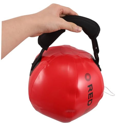 Fitness Weighted Water Bag with Handle for Gym Use, Sturdy Pvc and Cloth Construction Supports High-intensity Interval Training and Adjustable Weight for Effective Workout Sandbag