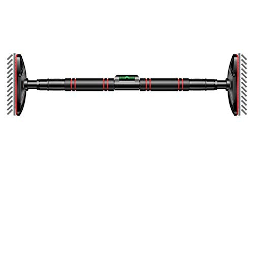 Chin Up Bar Pull-Up Bar On The Doorway, No Screws Wall-Mounted Fitness Bar, 70-140Cm Adjustable, Safe Load-Bearing 300Kg