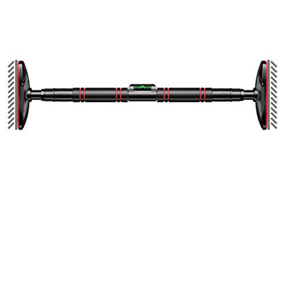 Chin Up Bar Pull-Up Bar On The Doorway, No Screws Wall-Mounted Fitness Bar, 70-140Cm Adjustable, Safe Load-Bearing 300Kg