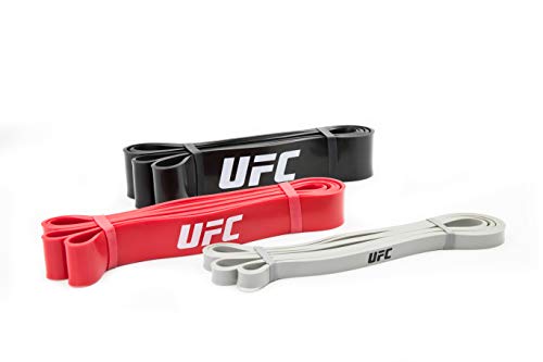 UFC Power Bands Set, Light Medium Heavy Resistance Bands Exercise Bands for Workouts Booty Bands