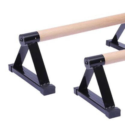 Premium Wooden Push Up Bars Set for Strength Training and Body Fitness