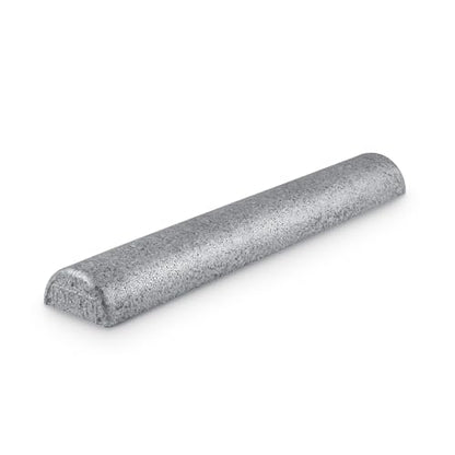 OPTP Silver AXIS Foam Roller, Moderate Density for Sports Medicine, Physical Therapy, Pilates, Yoga - Myofascial Release on Trigger Points (Silver Moderate Density, 36" x 3" Half-Round) - size: Silver - 36" x 3" Half-round