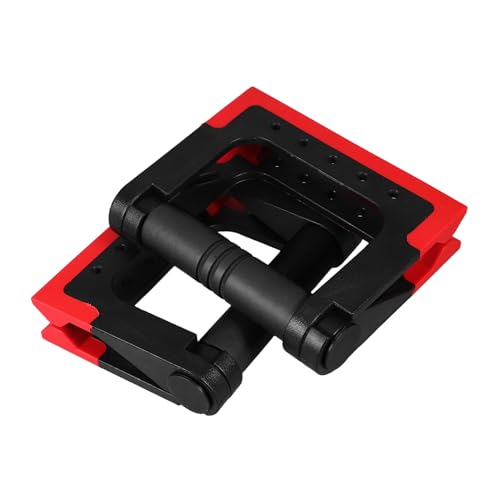 FOMIYES Push-up Bars Stand Fitness Equipment, Rotating Push-up Rack with Non-slip Grip, Red Pushup Stands Pair for Home Workout Strength Training