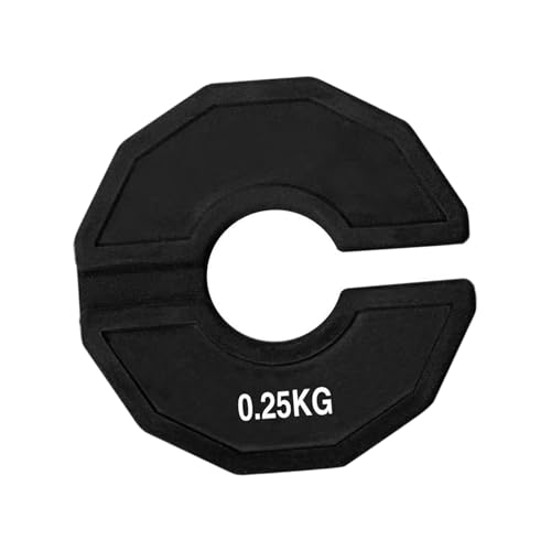 kowaku Fractional Weight Plate Dumbell Weight Easy to Attach Compact Gym Supplies Small Change Plate for Dumbbells Home Gym Workout - size: 0.25kg