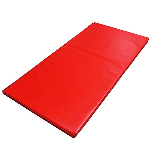 Tumbl Trak Build-A-Mat for Gymnastics, Cheer, Dance, and Fitness - color: Red, size: 2Ft x 5Ft x 1-3/8In