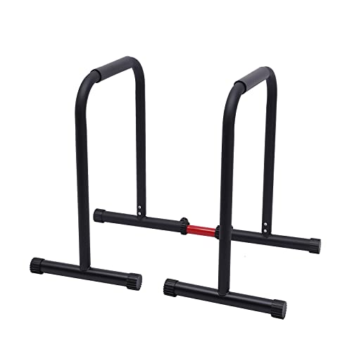Functional Heavy Duty Dip Stands, Adjustable Parallel Bars for Home Workout, Parallel Bars Workout Exercise Equalizer Bars Fitness, 440LBS Load Capacity