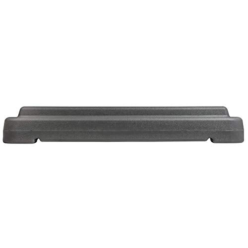 The Step (Made in USA) 4 Inch Stackable Aerobic Exercise Platform (Grey) with Non-Slip Surface and Nonskid Feet to Prevent Sliding