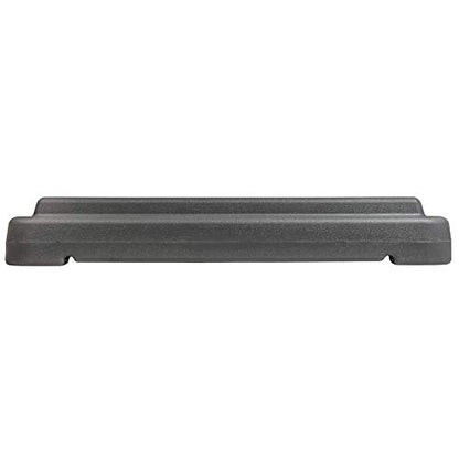 The Step (Made in USA) 4 Inch Stackable Aerobic Exercise Platform (Grey) with Non-Slip Surface and Nonskid Feet to Prevent Sliding