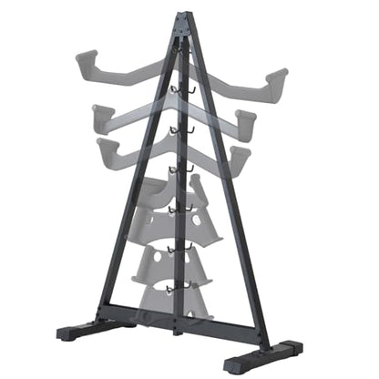 LAT Pulldown Storage,LAT Bar Organizer,LAT Pulldown Attachments.Attachment Storage Rack for Mag Grip - Home Gym Fitness Heavy Duty A-Frame Stand and Gym Wall Storage.（Pay attention to the spacing between hooks when hanging items）